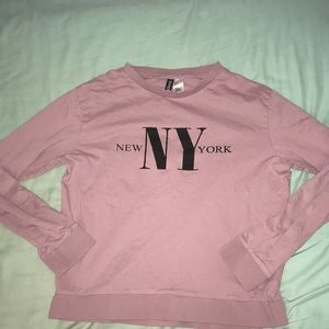 H & M new york sweatshirt